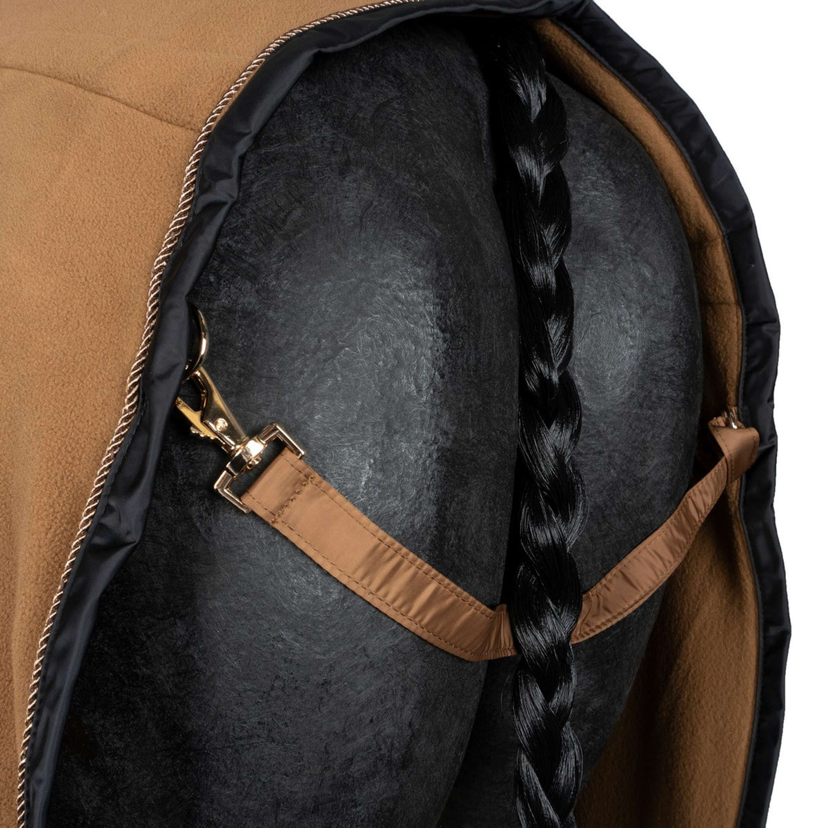 Eskadron Manta para el sudor Heritage Fleece Check Almond