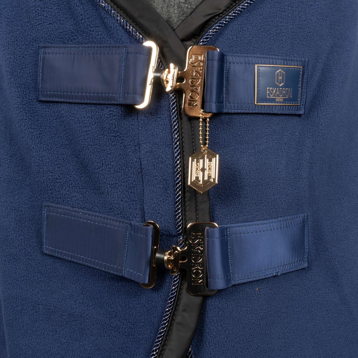 Eskadron Manta para el sudor Heritage Fleece Check True Blue