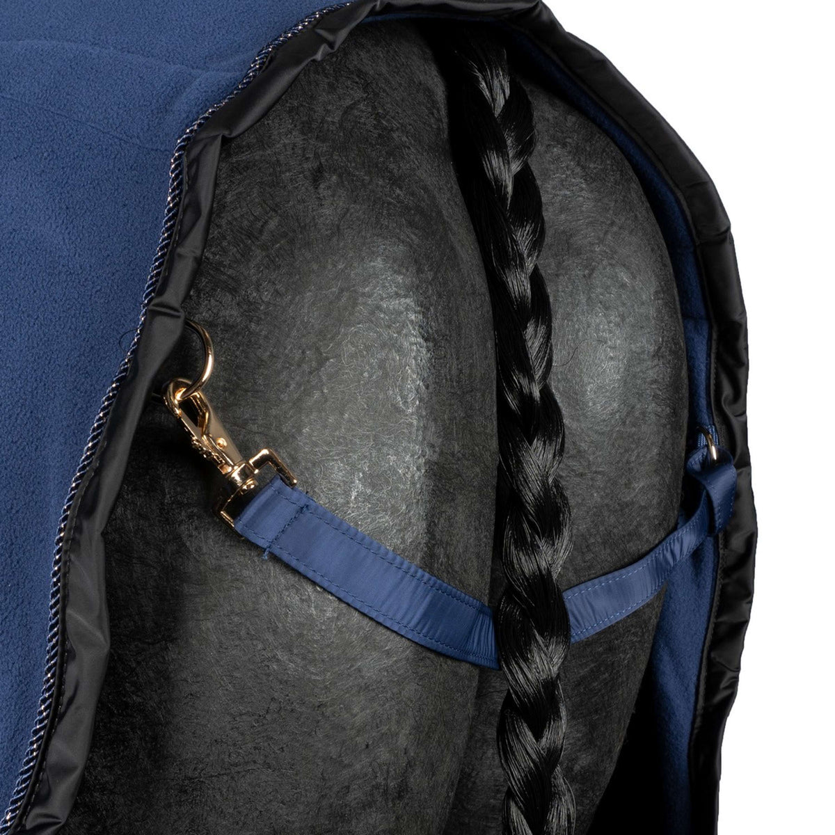 Eskadron Manta para el sudor Heritage Fleece Check True Blue