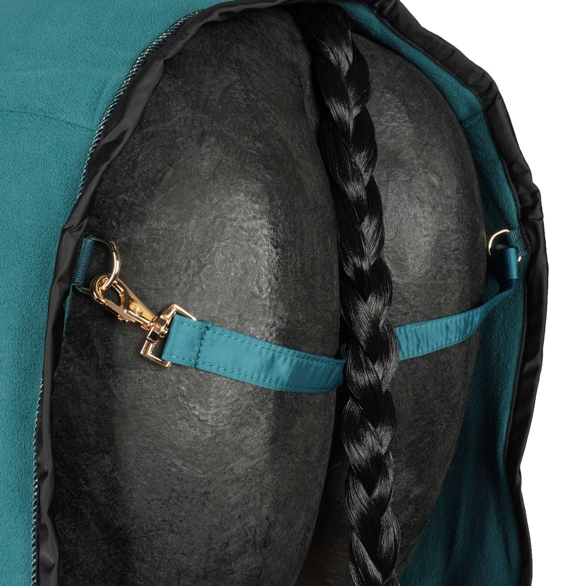 Eskadron Manta para el sudor Heritage Fleece Check Vintage Green