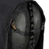 Eskadron Manta para el sudor Heritage Fleece Check Negro