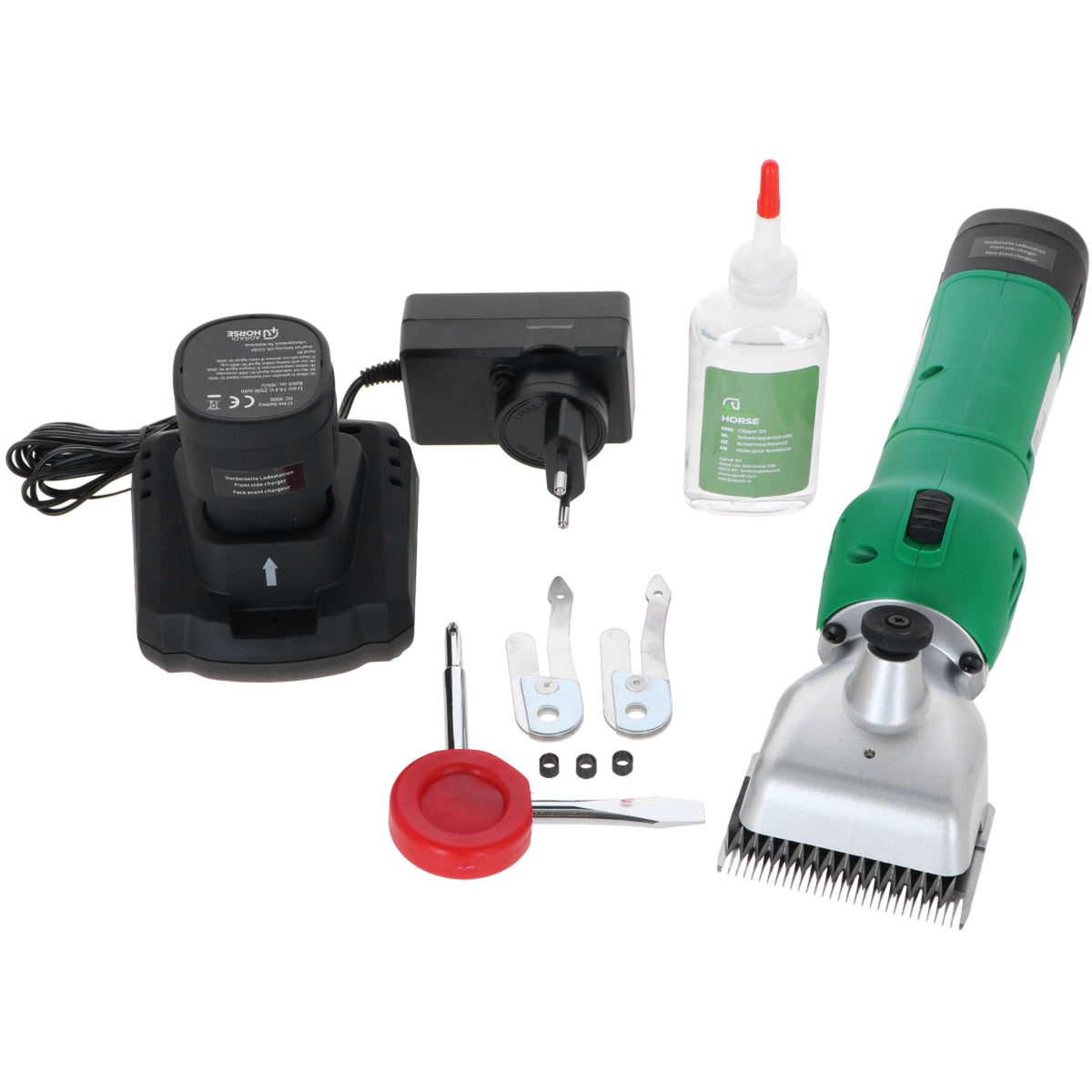 Agradi Horse Máquina de esquilar Verde