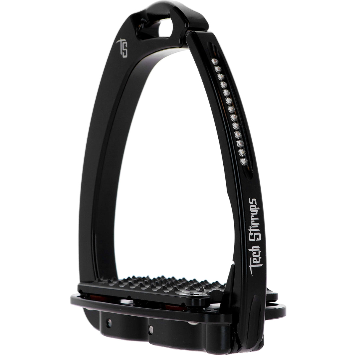 Tech Stirrups Estribos Venice Plus Swarovski Negro/Negro