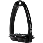 Tech Stirrups Estribos Venice Plus Swarovski Negro/Negro