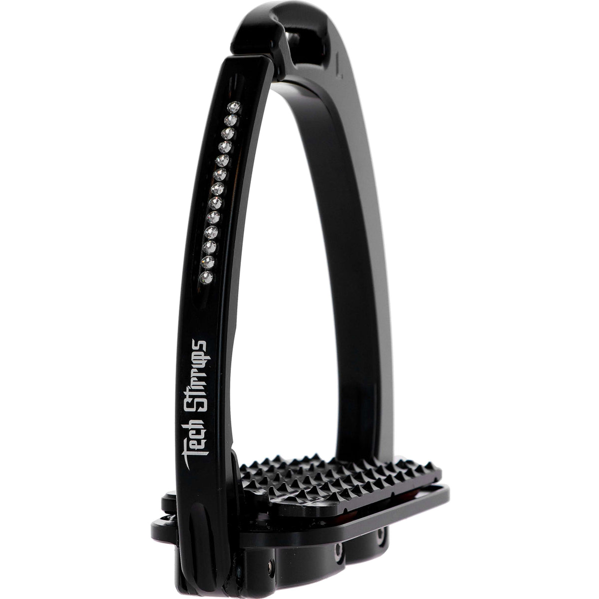 Tech Stirrups Estribos Venice Plus Swarovski Negro/Negro