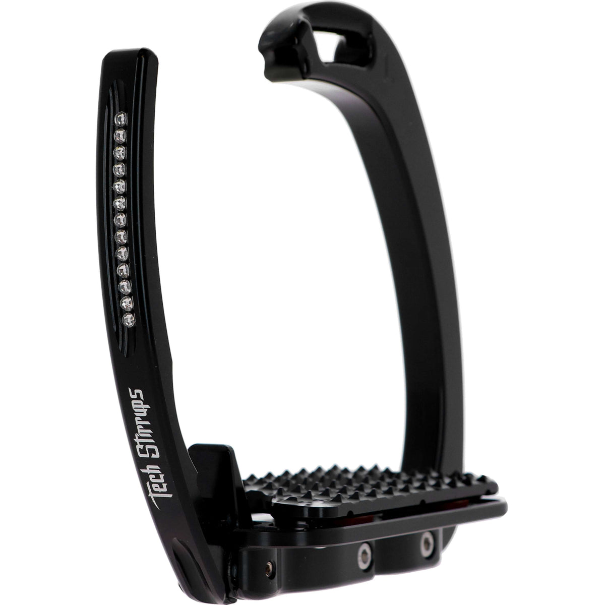 Tech Stirrups Estribos Venice Plus Swarovski Negro/Negro