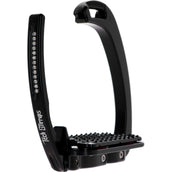 Tech Stirrups Estribos Venice Plus Swarovski Negro/Negro