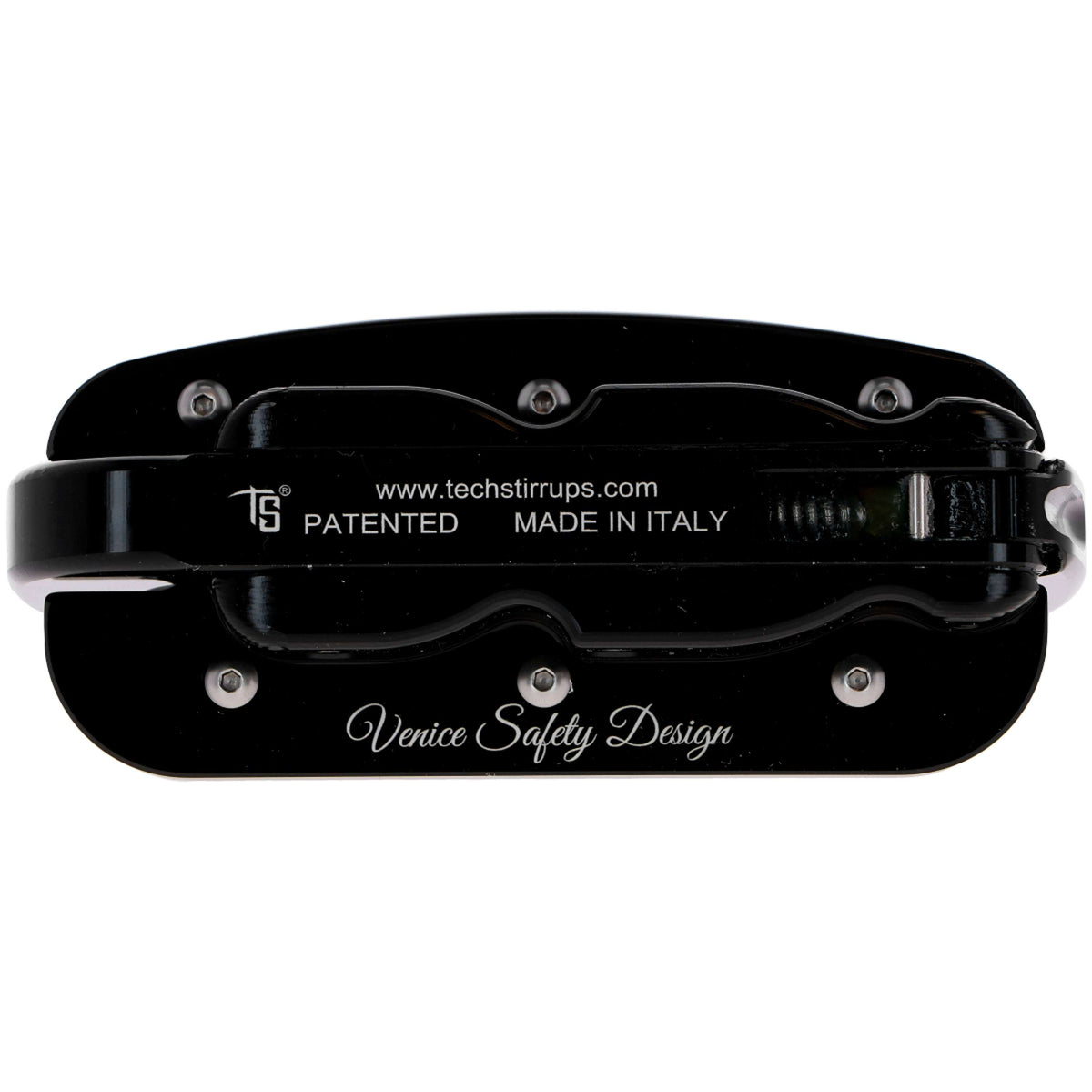 Tech Stirrups Estribos Venice Plus Swarovski Negro/Negro