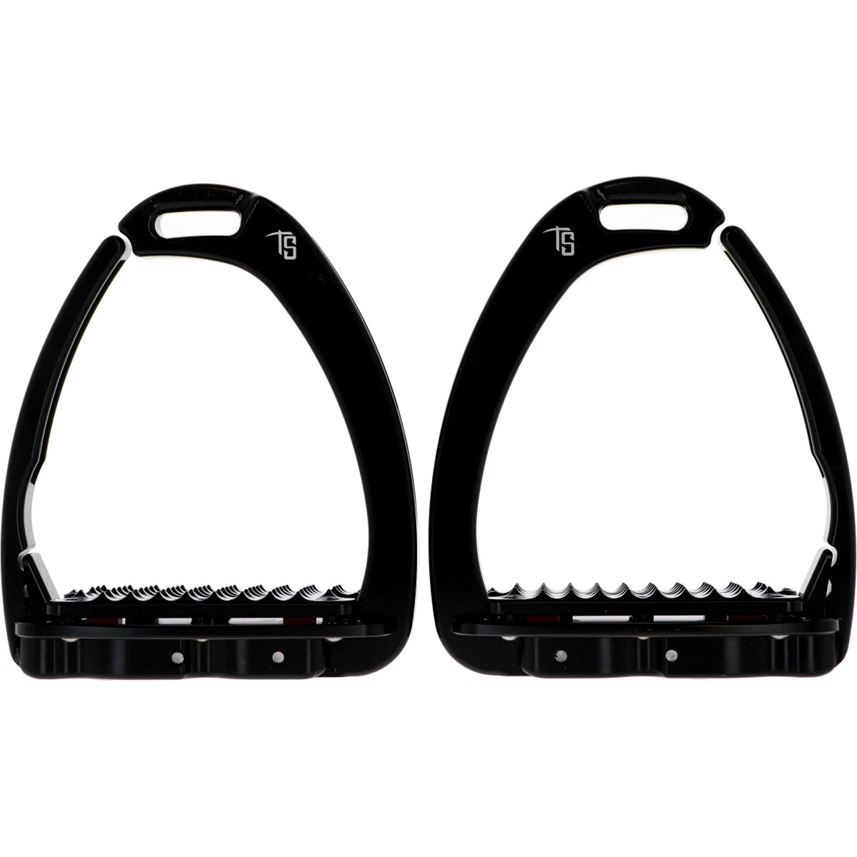 Tech Stirrups Estribos Venice Plus Swarovski Negro/Negro