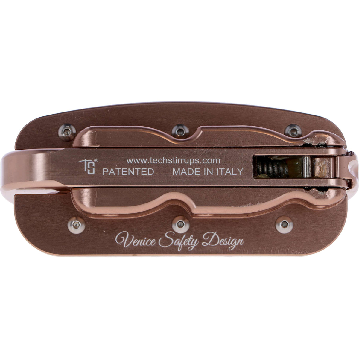 Tech Stirrups Estribos Venice Plus Swarovski Oro rosa