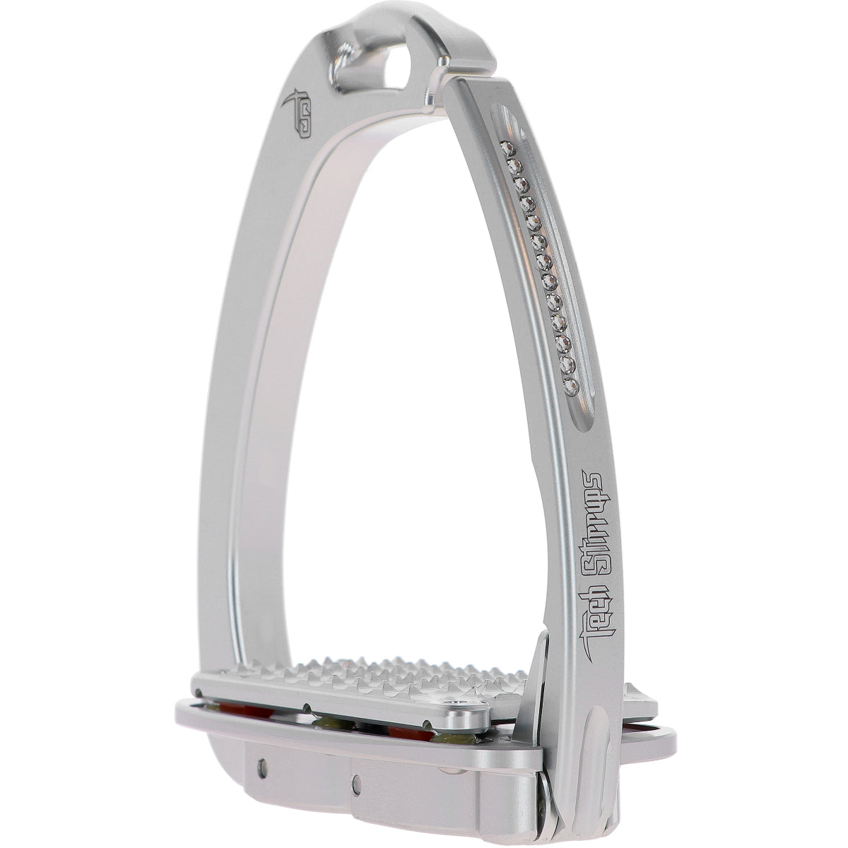 Tech Stirrups Estribos Venice Plus Swarovski Plata/Plata