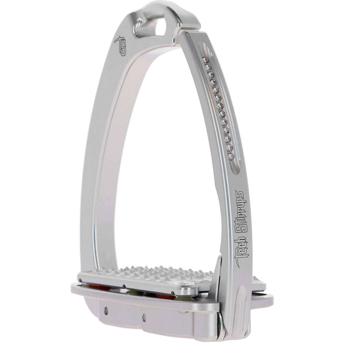 Tech Stirrups Estribos Venice Plus Swarovski Plata/Plata