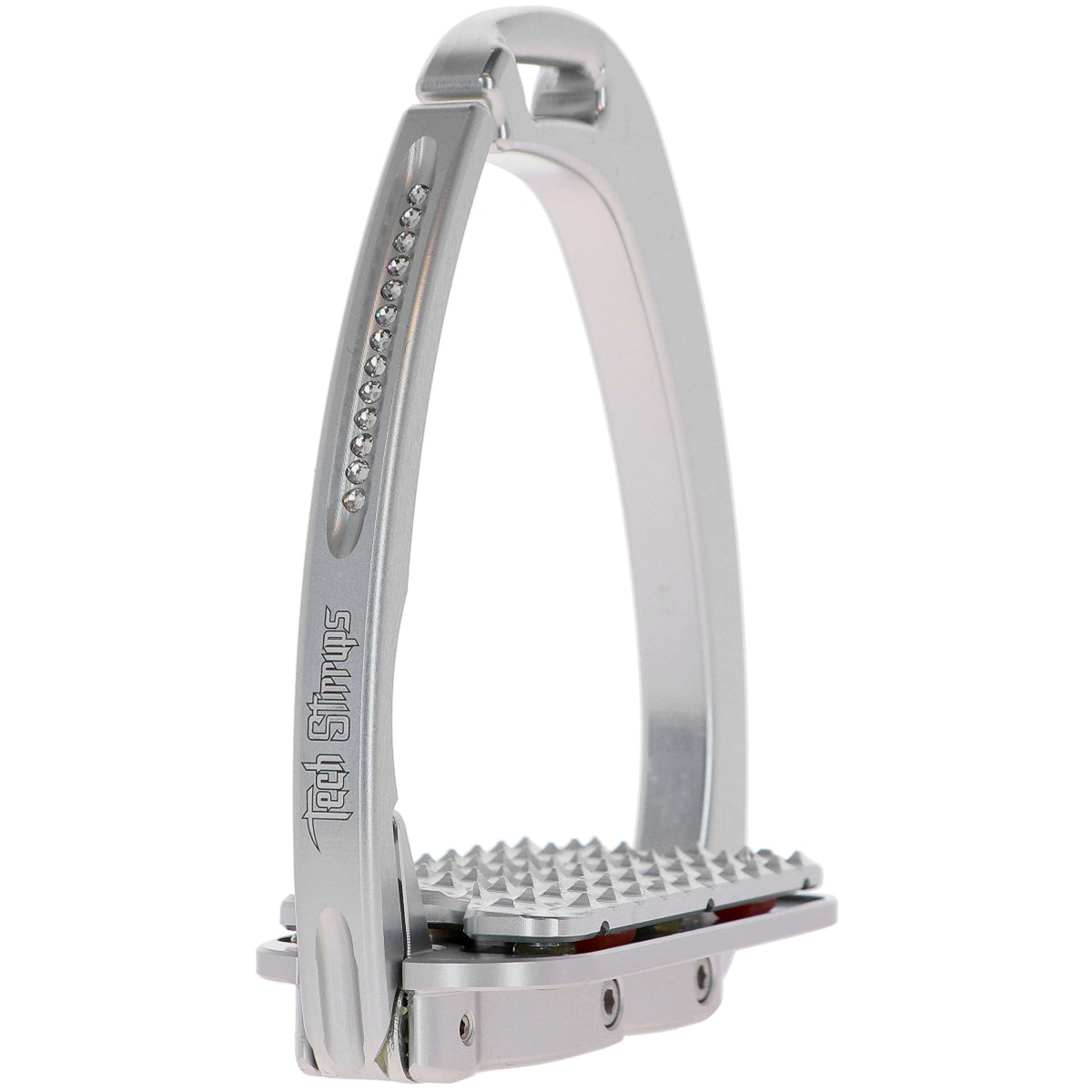 Tech Stirrups Estribos Venice Plus Swarovski Plata/Plata