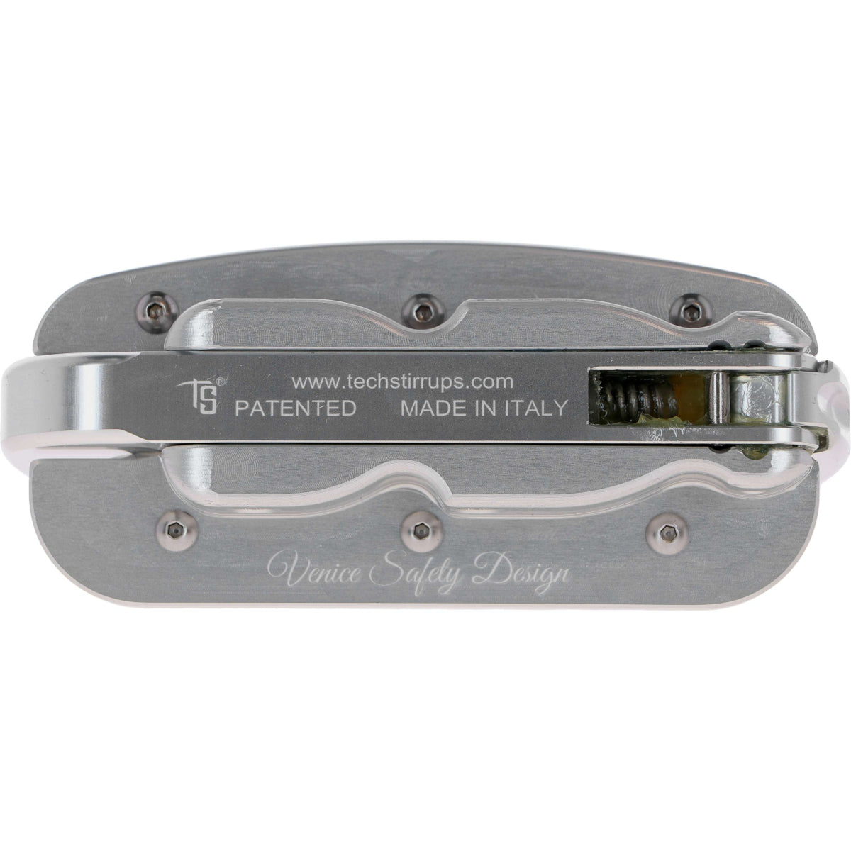 Tech Stirrups Estribos Venice Plus Swarovski Plata/Plata
