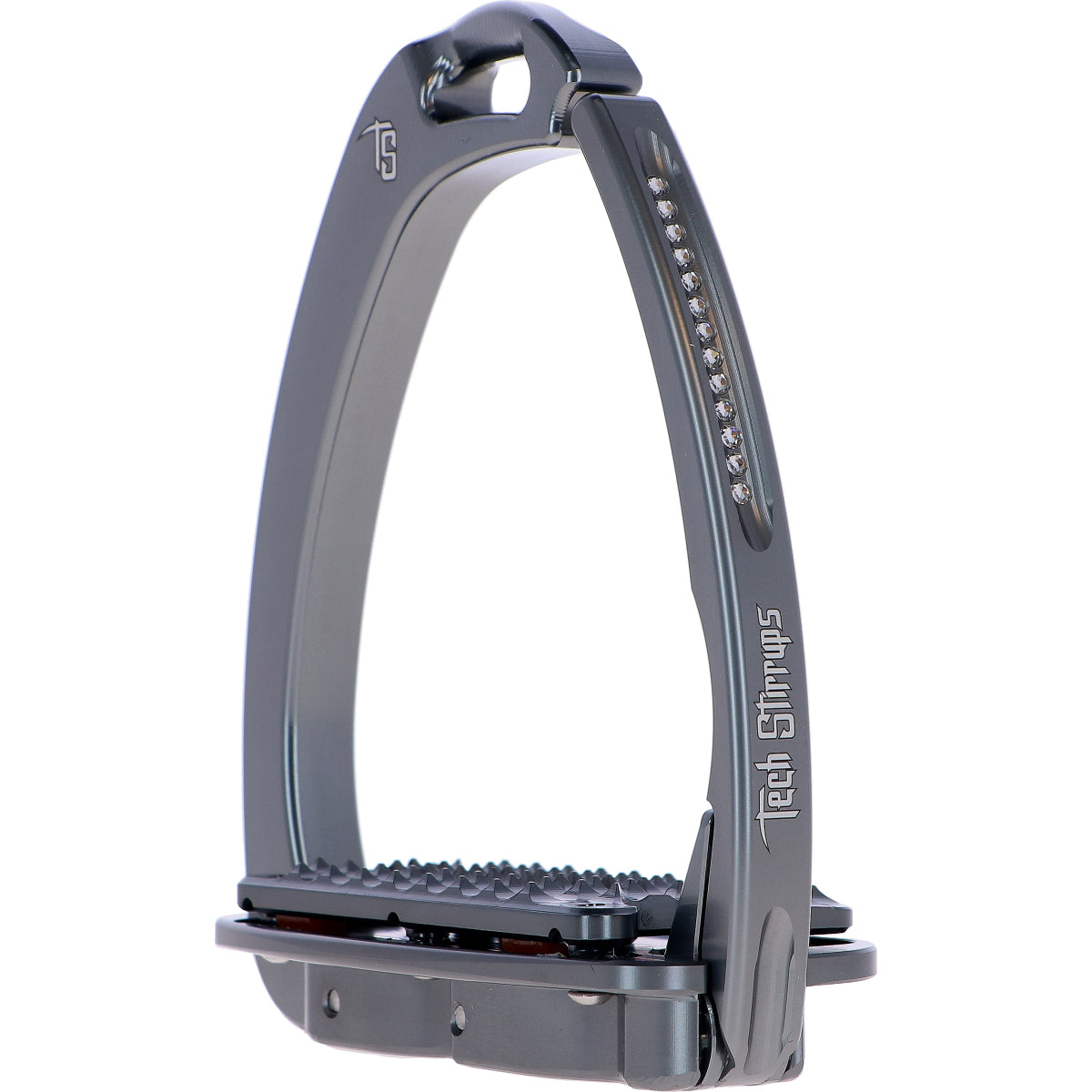 Tech Stirrups Estribos Venice Plus Swarovski Titanio