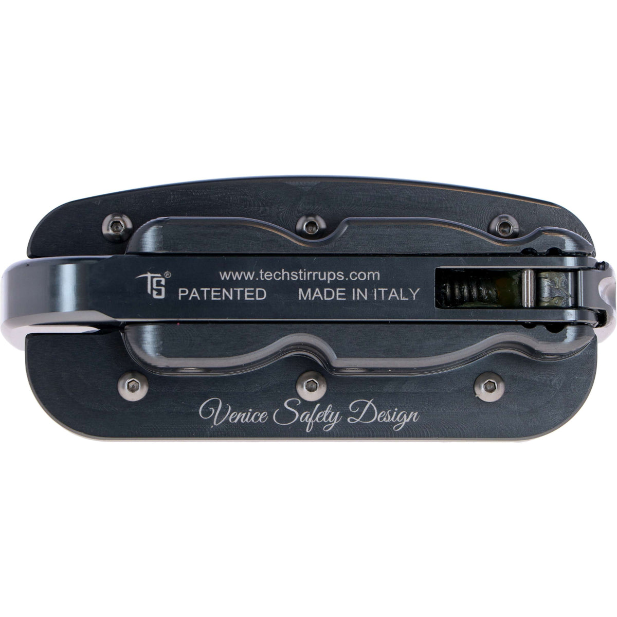 Tech Stirrups Estribos Venice Plus Swarovski Titanio