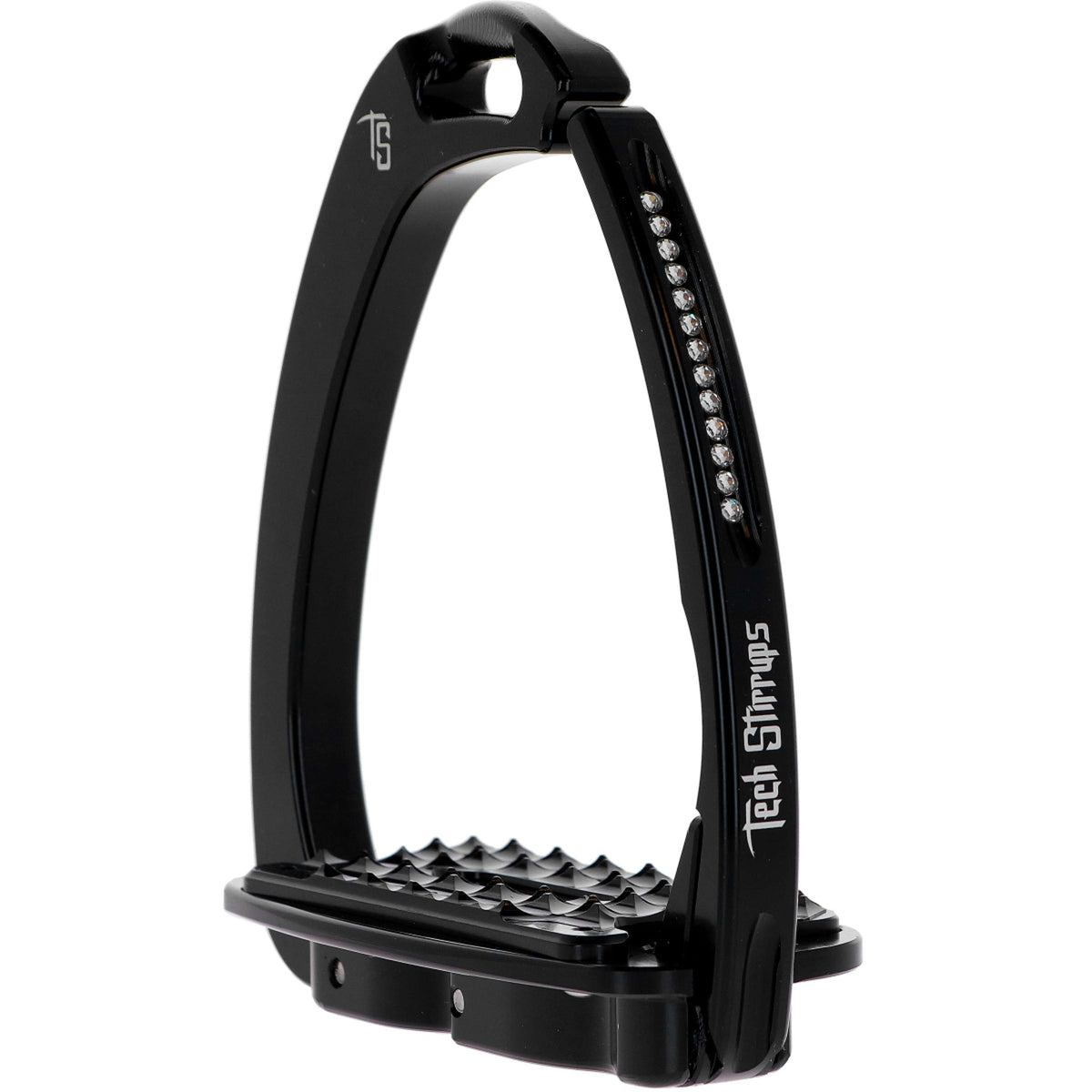 Tech Stirrups Estribos Venice Sloped Evo Swarovski Negro/Negro