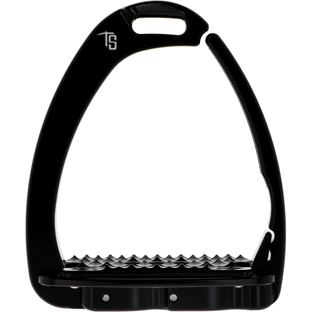 Tech Stirrups Estribos Venice Sloped Evo Swarovski Negro/Negro