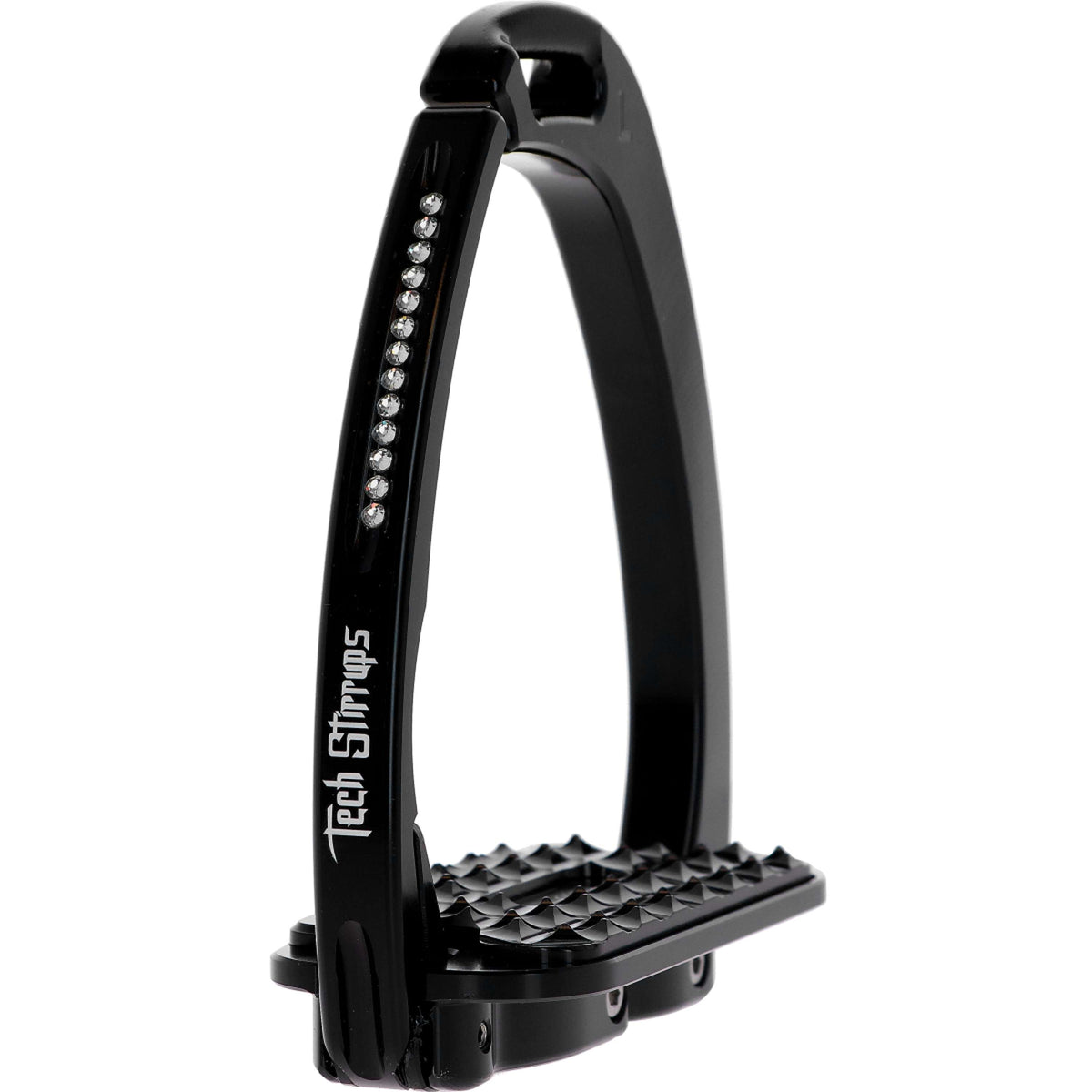 Tech Stirrups Estribos Venice Sloped Evo Swarovski Negro/Negro