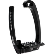 Tech Stirrups Estribos Venice Sloped Evo Swarovski Negro/Negro