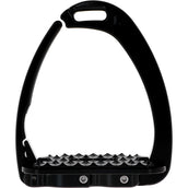 Tech Stirrups Estribos Venice Sloped Evo Swarovski Negro/Negro