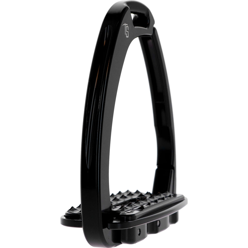 Tech Stirrups Estribos Venice Sloped Evo Swarovski Negro/Negro