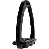 Tech Stirrups Estribos Venice Sloped Evo Swarovski Negro/Negro