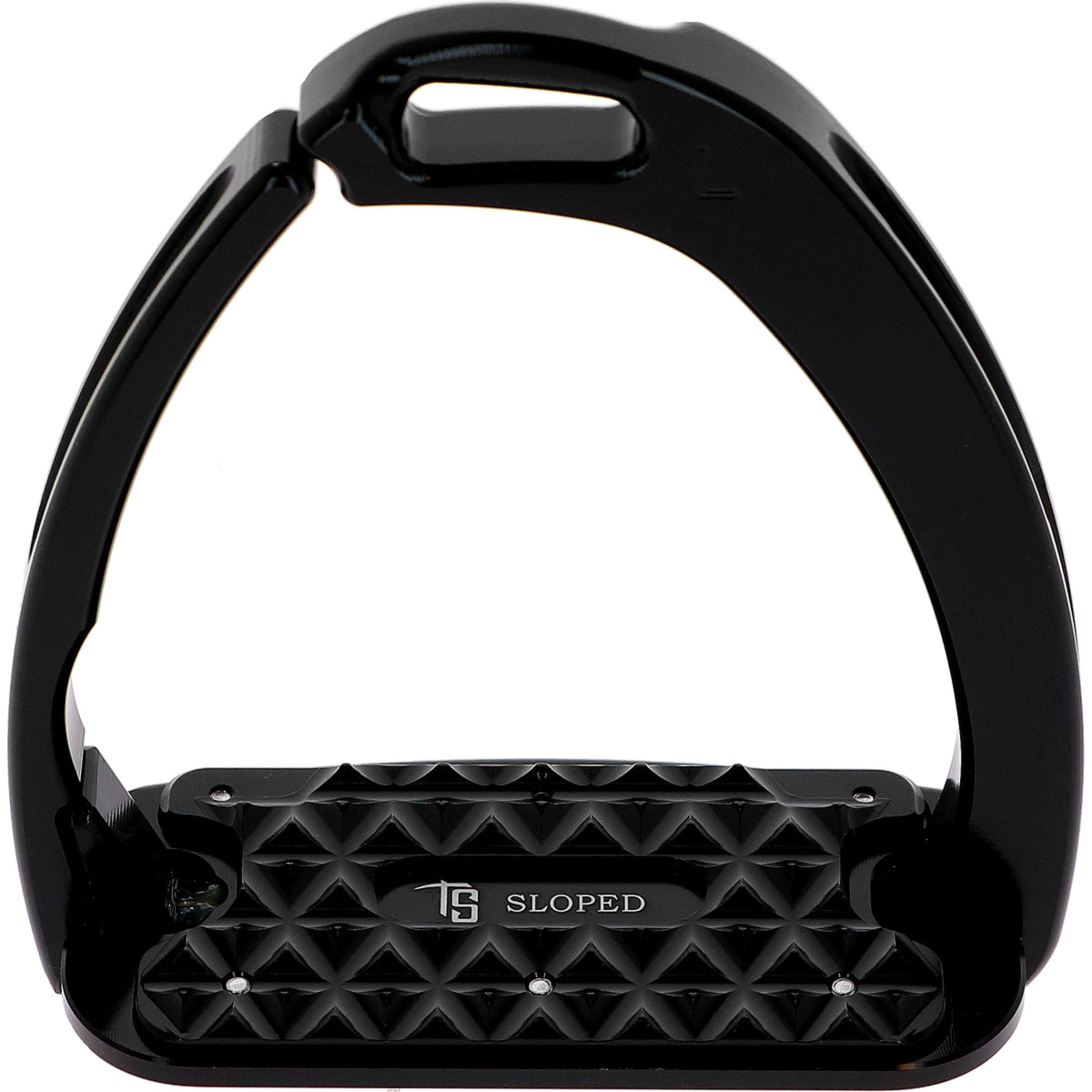 Tech Stirrups Estribos Venice Sloped Evo Swarovski Negro/Negro