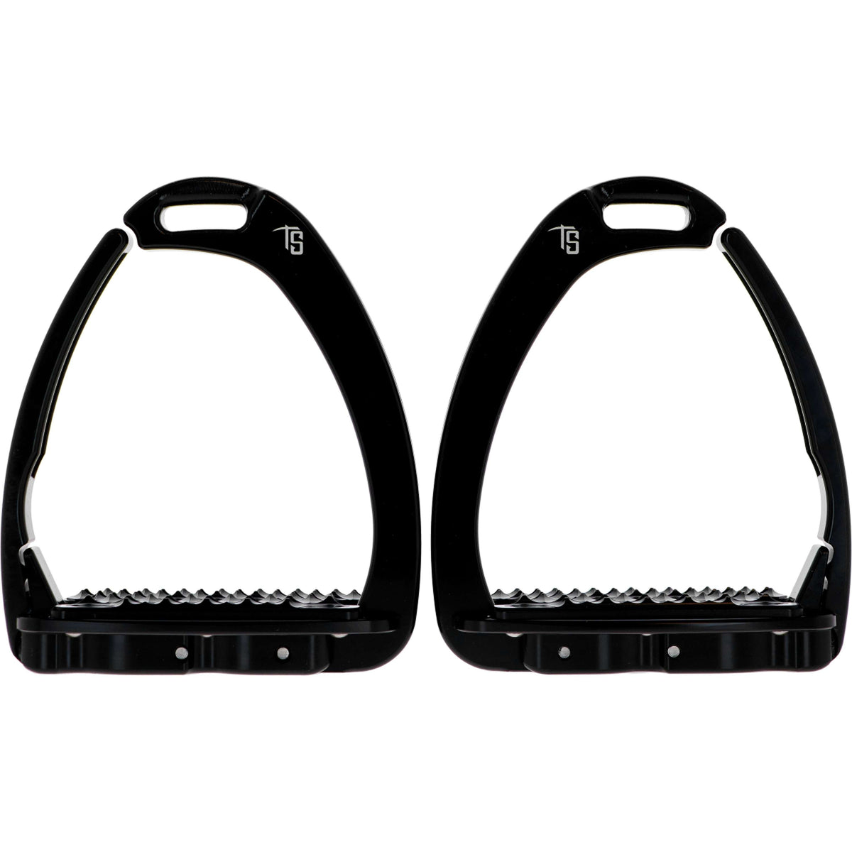 Tech Stirrups Estribos Venice Sloped Evo Swarovski Negro/Negro