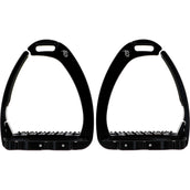 Tech Stirrups Estribos Venice Sloped Evo Swarovski Negro/Negro