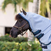 Amigo Ripstop Hoody Petite Azure Blue/Navy/Electric Blue