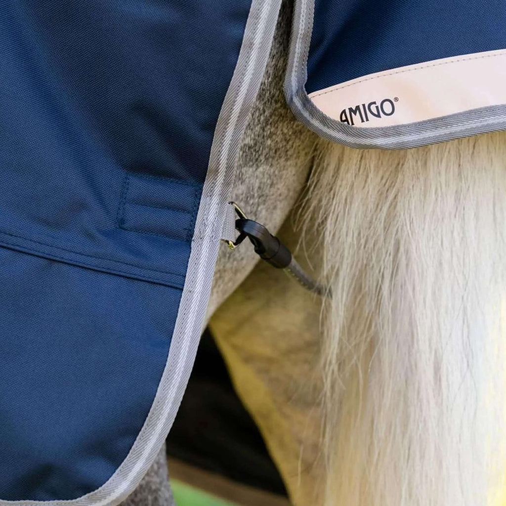 Amigo Turnout 1200D Plus Pony 0g Marino/Gris Titanio/Plateado