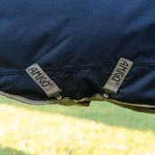 Amigo Turnout 1200D Plus Pony 50g Marino/Gris Titanio/Plateado