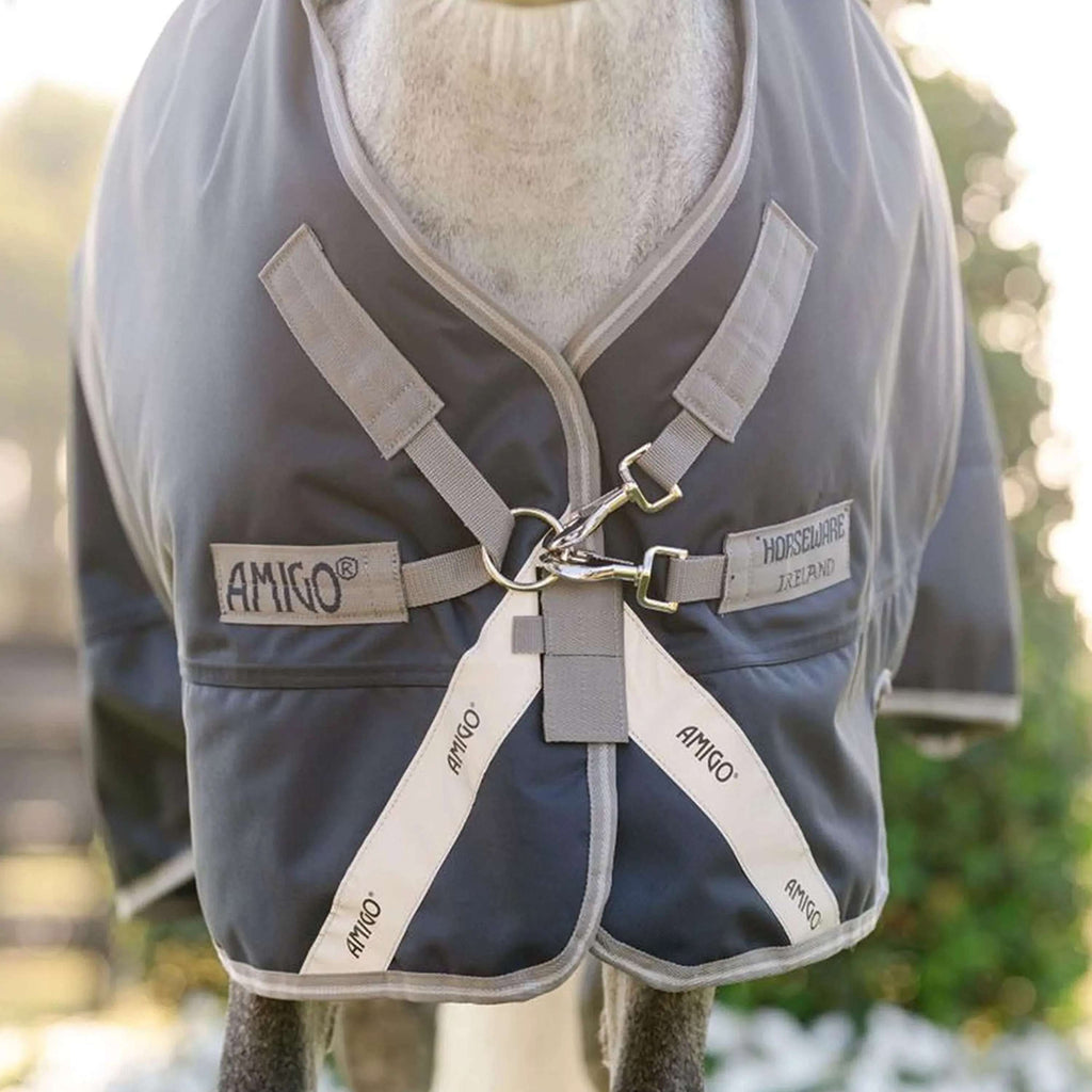Amigo Turnout 1200D Plus Pony 0g Marino/Gris Titanio/Plateado