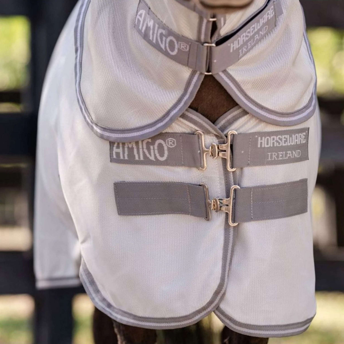 Amigo Bug Rug Plus Petite Plata/Gris Titanio/Plata