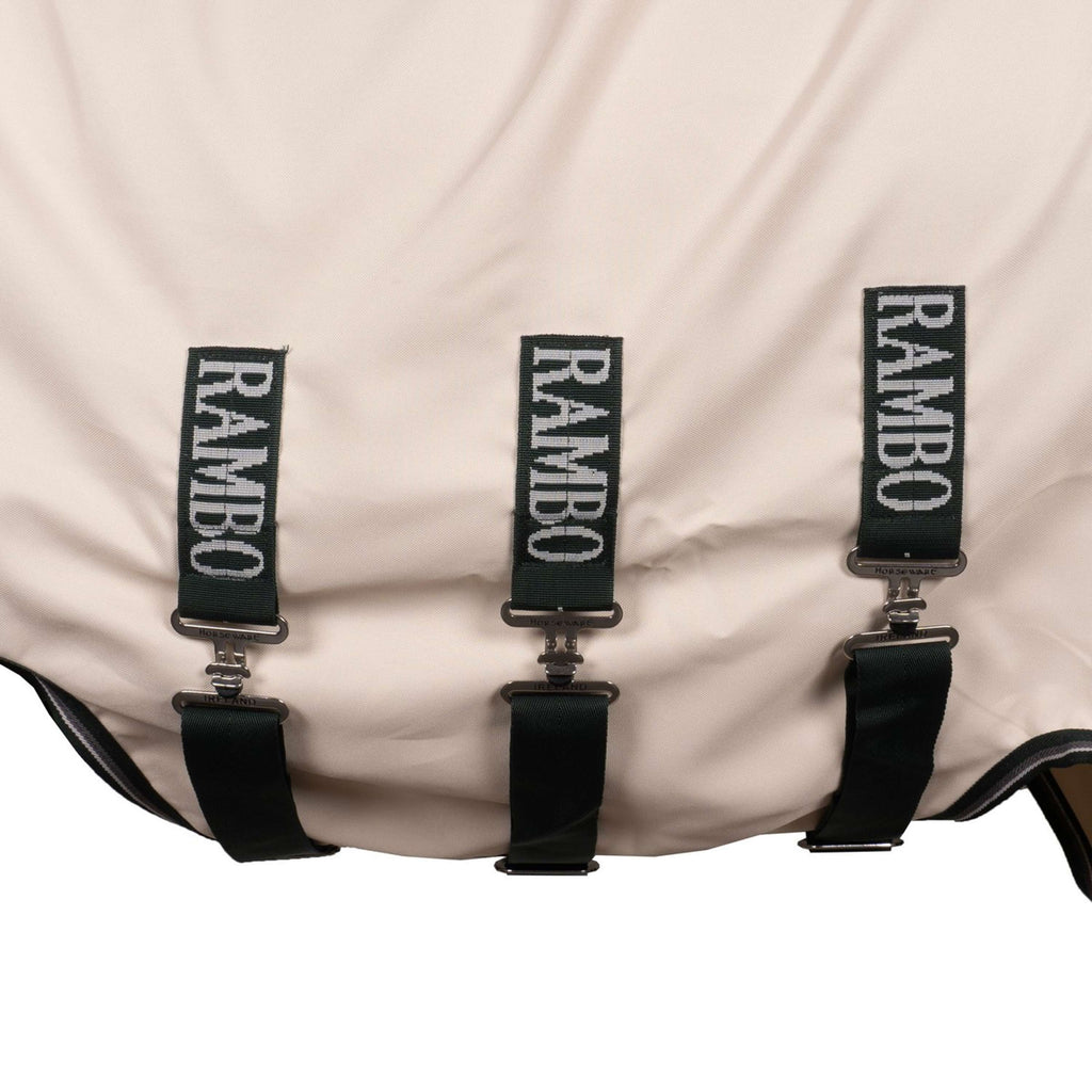 Rambo Hoody Pony Tiza/Verde cazador/Plata