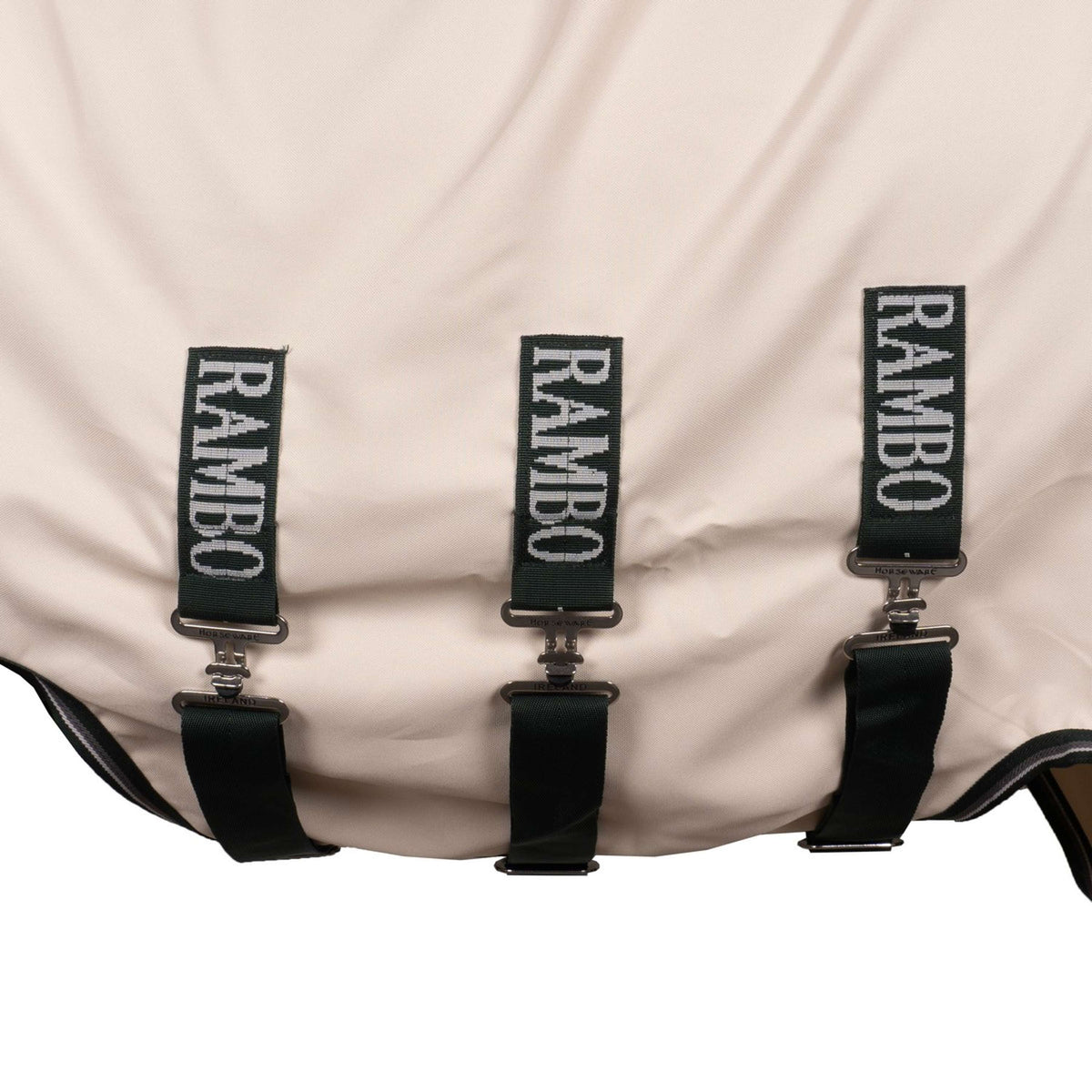 Rambo Hoody Pony Tiza/Verde cazador/Plata