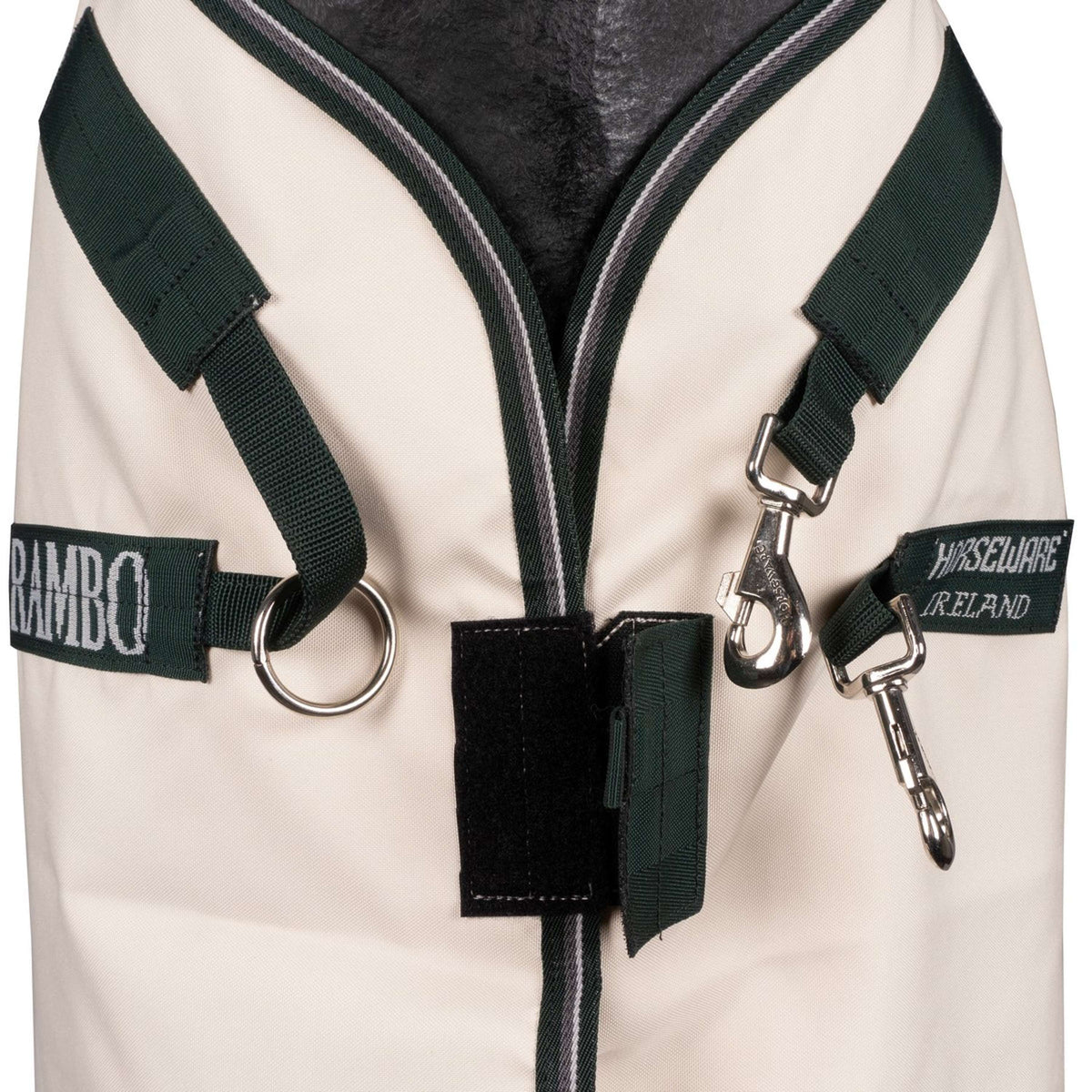 Rambo Hoody XL Tiza/Verde cazador/Plata