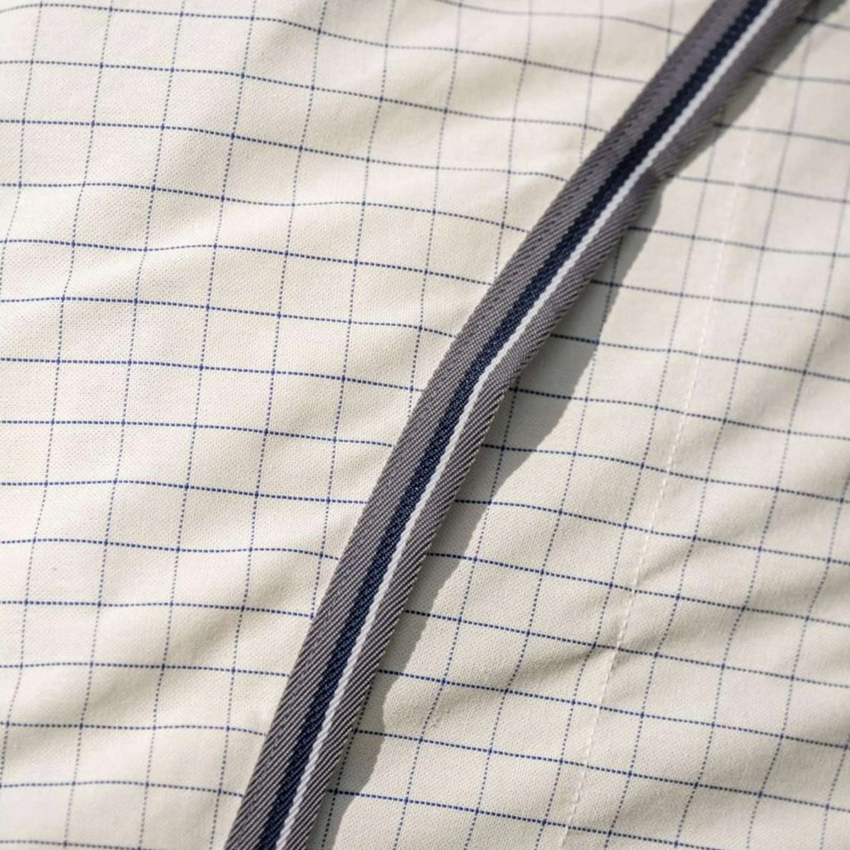 Rambo by Horseware Optimo Supreme Summer Sheet Plus Cuadros azul marino/Gris tormenta/Plata