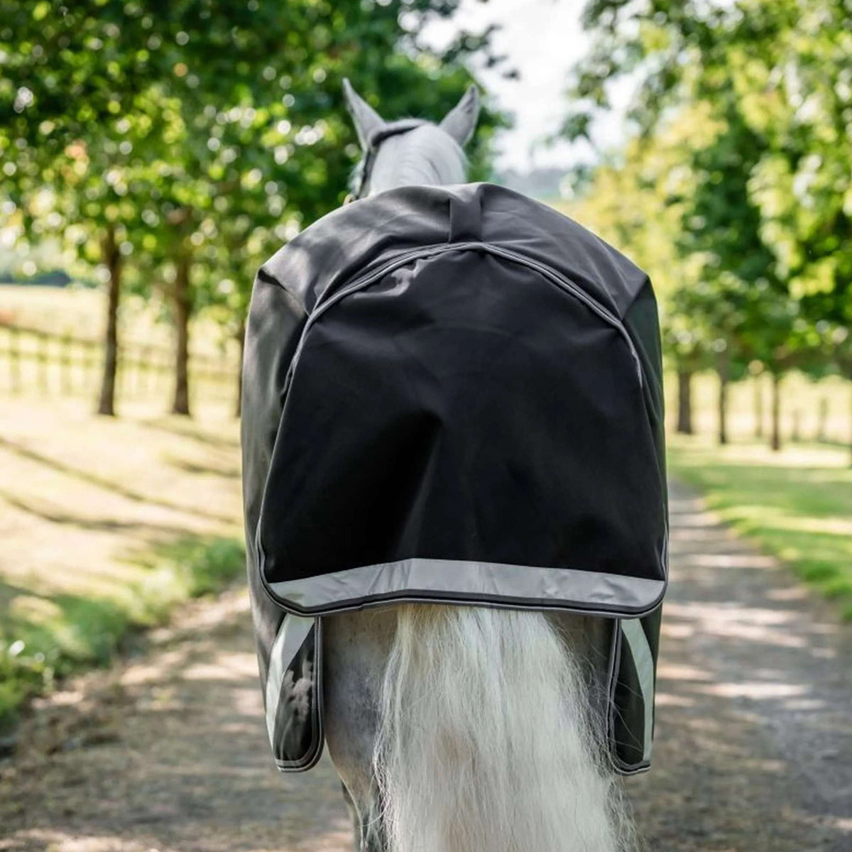 Rambo Turnout 1680D 0g Negro/Thunderstorm Grey/Plateado