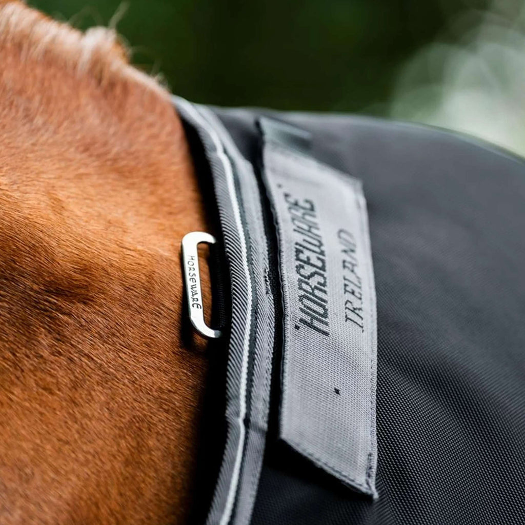 Rambo Turnout 1680D 0g Negro/Thunderstorm Grey/Plateado