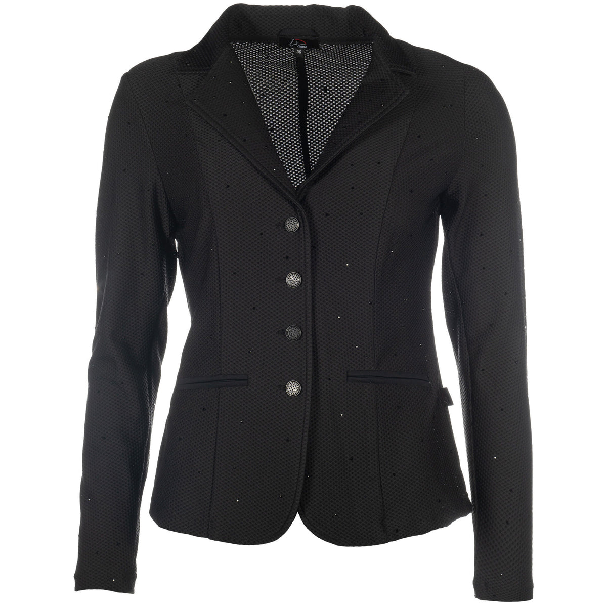 HKM Chaqueta de Competición Crystal Negro