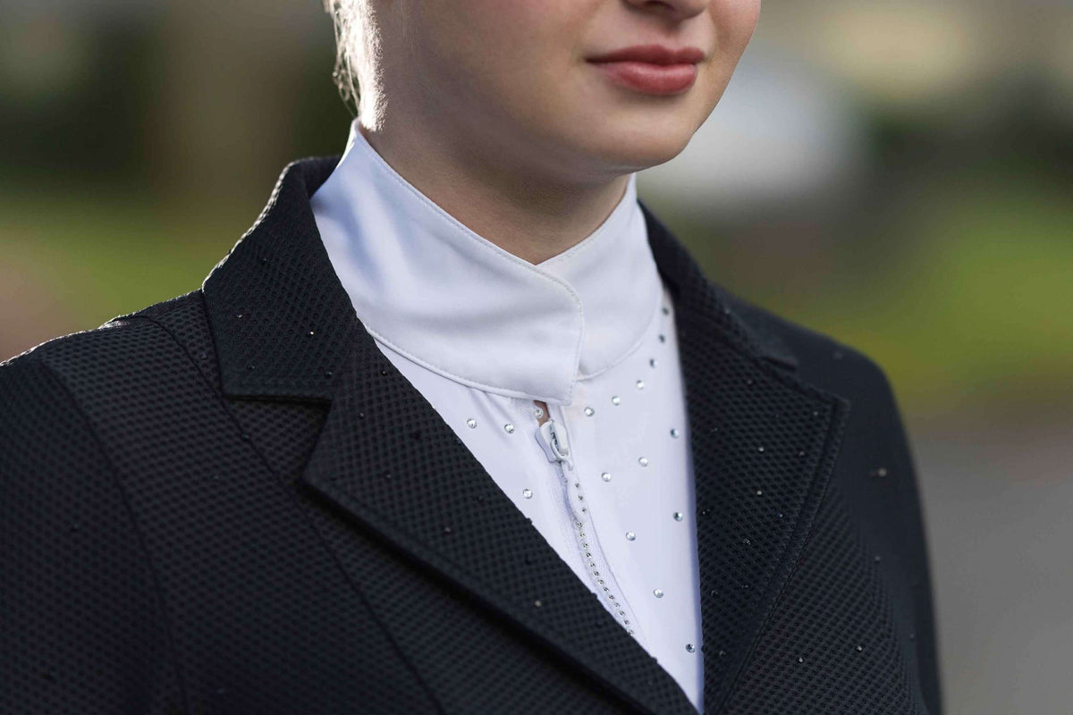 HKM Chaqueta de Competición Crystal Negro