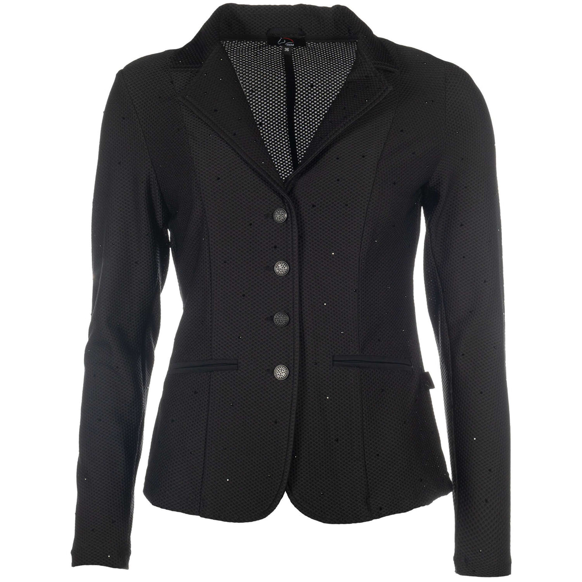 HKM Chaqueta de Competición Crystal Negro