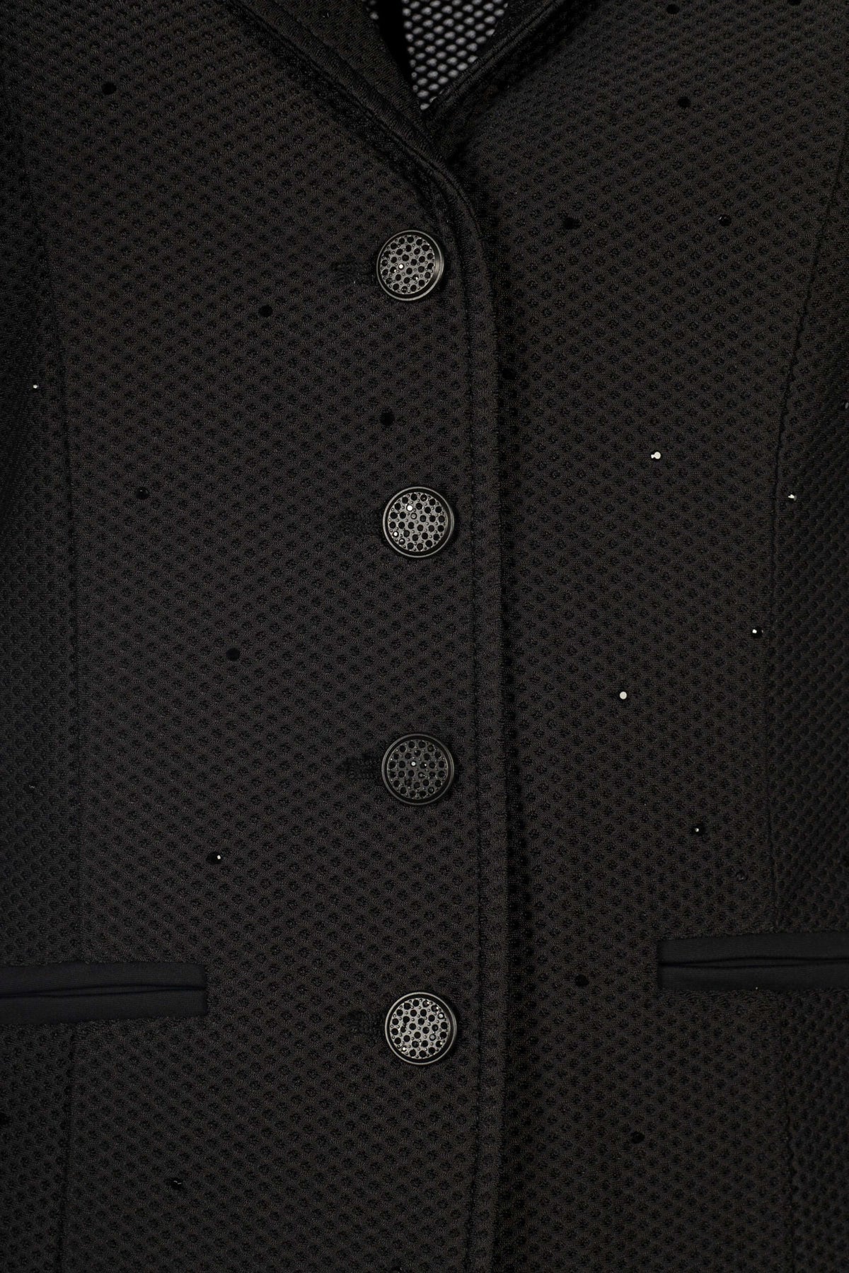 HKM Chaqueta de Competición Crystal Negro