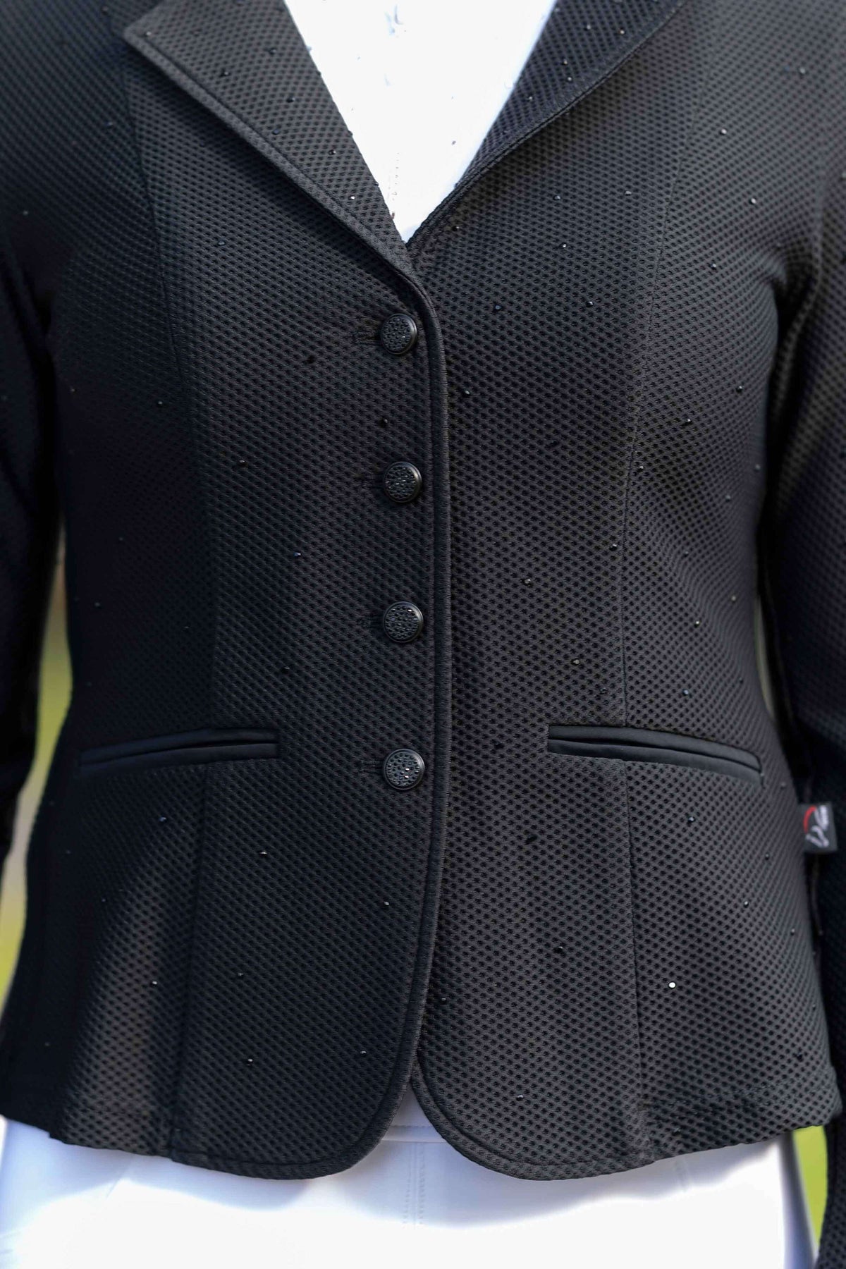 HKM Chaqueta de Competición Crystal Negro