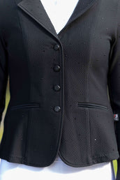 HKM Chaqueta de Competición Crystal Negro