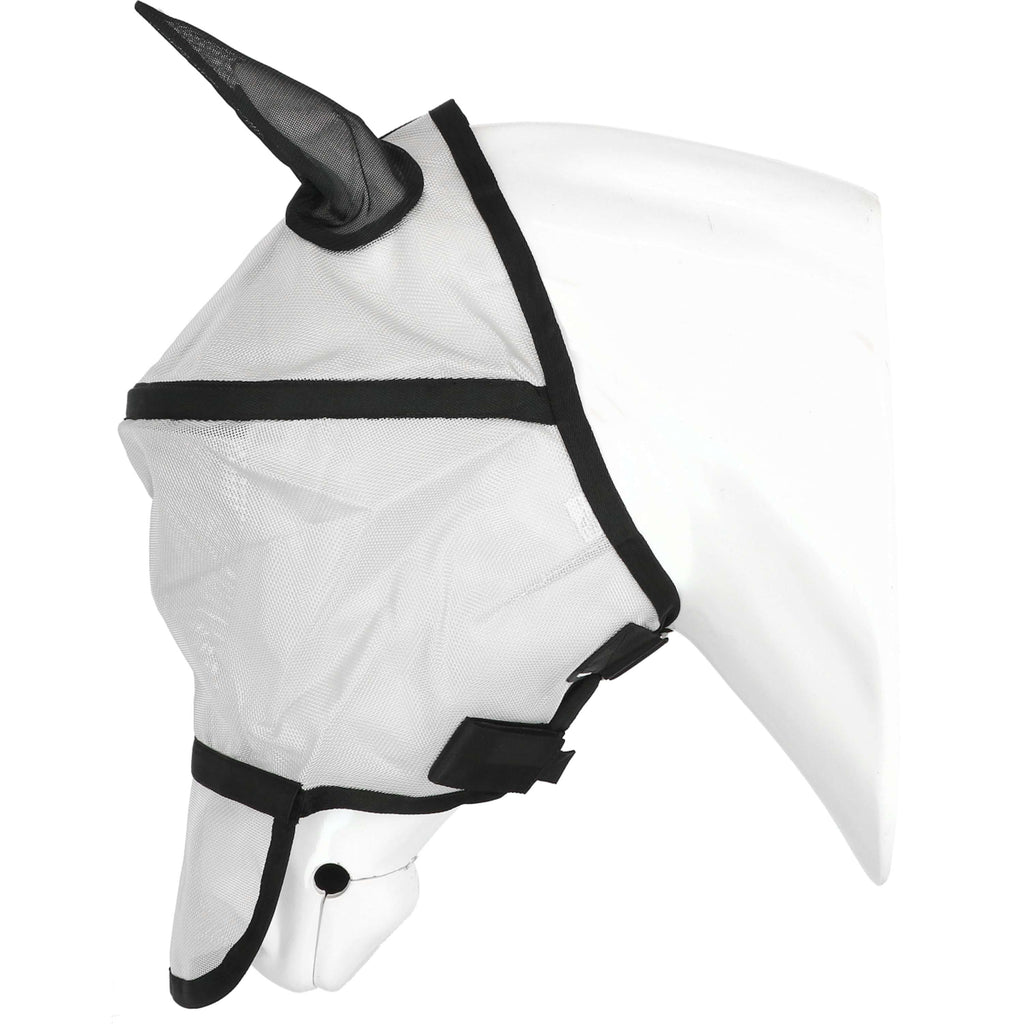 EQUITHÈME Máscara para Moscas Protec con Protección UV Plata