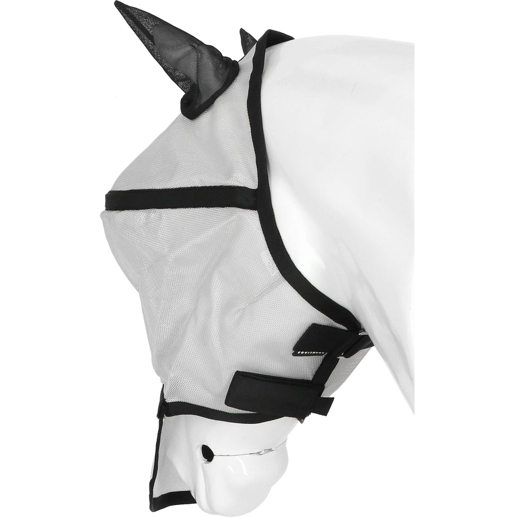 EQUITHÈME Máscara para Moscas Protec con Protección UV Plata