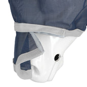 EQUITHÈME Máscara Antimoscas Hoop con Protección UV Navy